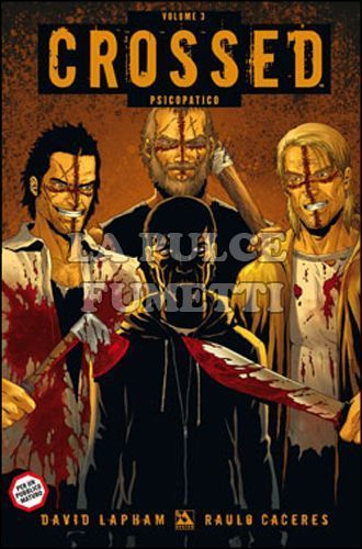 100% PANINI COMICS - CROSSED #     3: PSICOPATICO